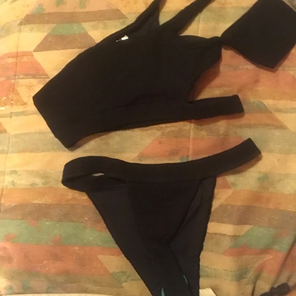 One-sided 2-piece Swimsuit - Picture 1 of 2